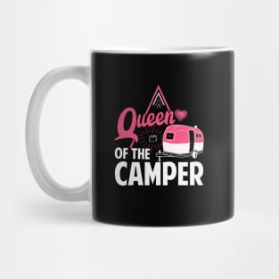 Queen of the camper Gift T-shirt Mug